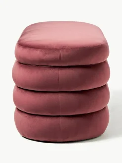 Samt-Polsterbank Alto mit Stauraum