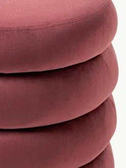 Samt-Polsterbank Alto mit Stauraum