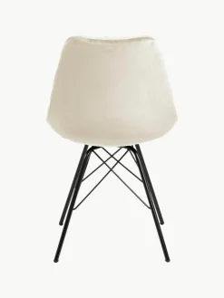 Samt-Polsterstühle Eris, 2 Stück