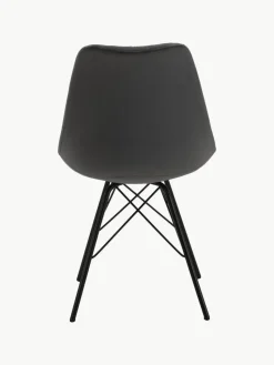 Samt-Polsterstühle Eris, 2 Stück