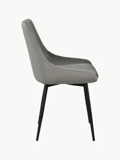 Samt-Polsterstühle Sierra, 2 Stück