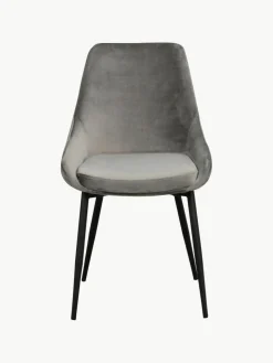 Samt-Polsterstühle Sierra, 2 Stück