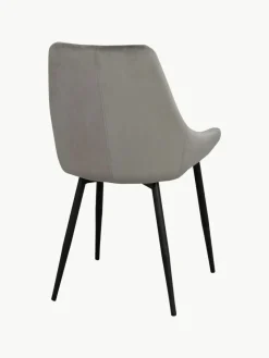 Samt-Polsterstühle Sierra, 2 Stück