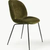 Samt-Polsterstuhl Beetle