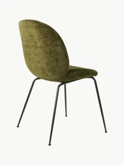 Samt-Polsterstuhl Beetle