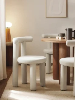 Samt-Polsterstuhl Calan