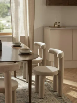 Samt-Polsterstuhl Calan