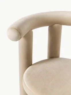 Samt-Polsterstuhl Calan