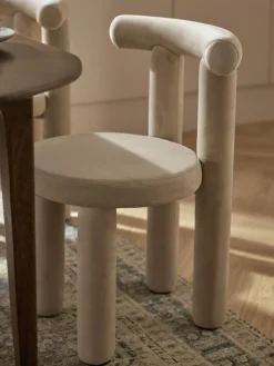 Samt-Polsterstuhl Calan