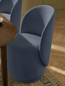 Samt-Polsterstuhl Zeyno