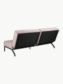 Samt-Schlafsofa Perugia (3-Sitzer)