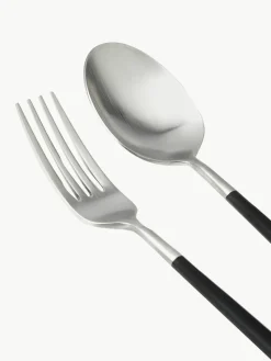 Satiniertes Besteck-Set '801, 6 Personen (24-tlg.)