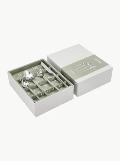 Satiniertes Besteck-Set Dorotea, 4 Personen (16-tlg.)