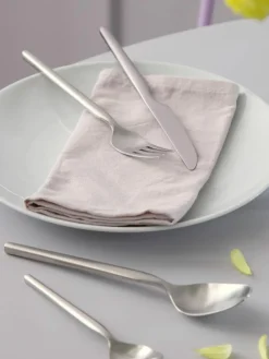 Satiniertes Besteck-Set Dorotea, 4 Personen (16-tlg.)