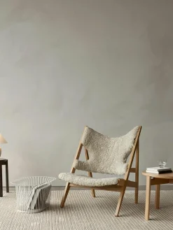 Schaffell-Loungesessel Knitting