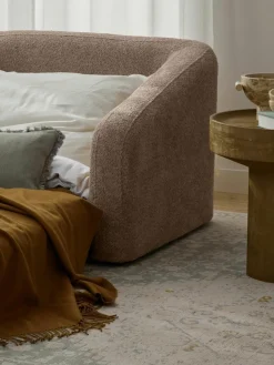 Schlafsessel Eliot aus Teddy-Bouclé