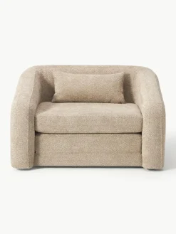 Schlafsessel Eliot aus Teddy-Bouclé