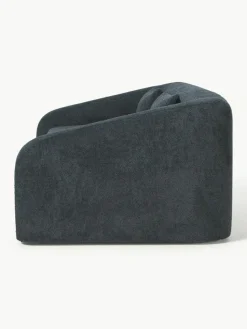 Schlafsofa Eliot (3-Sitzer) aus Teddy-Bouclé