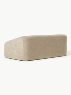 Schlafsofa Eliot (2-Sitzer) aus Teddy-Bouclé