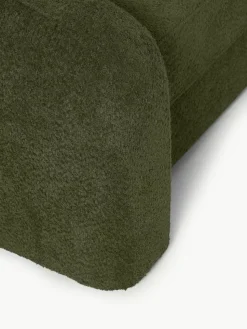 Schlafsofa Eliot (3-Sitzer) aus Teddy-Bouclé