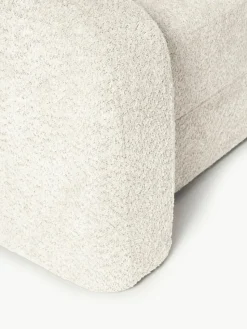 Schlafsofa Eliot (3-Sitzer) aus Teddy-Bouclé