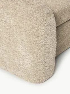 Schlafsofa Eliot (2-Sitzer) aus Teddy-Bouclé