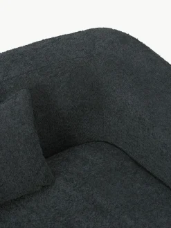 Schlafsofa Eliot (3-Sitzer) aus Teddy-Bouclé