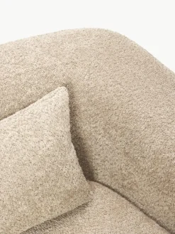 Schlafsofa Eliot (2-Sitzer) aus Teddy-Bouclé