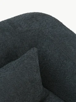 Schlafsofa Eliot (2-Sitzer) aus Teddy-Bouclé