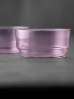 Schälchen Torino aus Borosilikatglas, 2 Stück