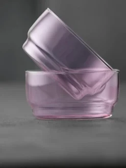 Schälchen Torino aus Borosilikatglas, 2 Stück