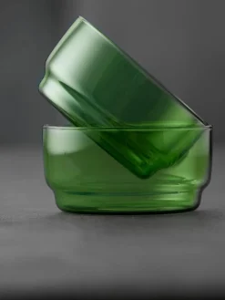 Schälchen Torino aus Borosilikatglas, 2 Stück