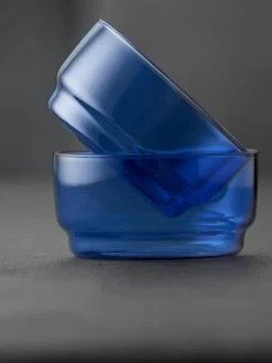 Schälchen Torino aus Borosilikatglas, 2 Stück