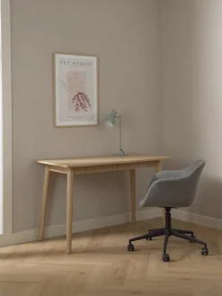 Schmaler Holz-Schreibtisch Marte