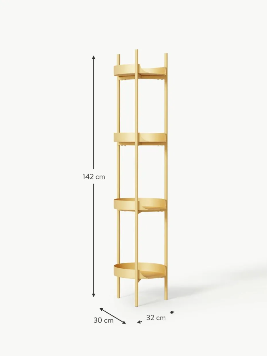Schmales Metall-Regal Taru