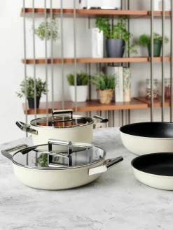 Schmortopf 50's Style mit Deckel und Antihaftbeschichtung