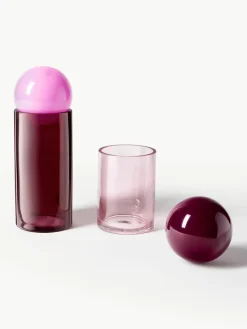 Schmuckdosen Tarli aus Glas, 2er-Set