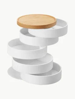 Schmuckkästchen Tosca mit Holz-Deckel, 5-stufig