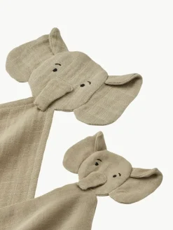 Schmusetücher Alya aus Bio-Baumwolle, 2er-Set
