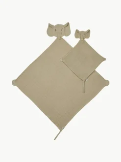 Schmusetücher Alya aus Bio-Baumwolle, 2er-Set