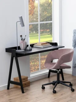 Schreibtisch Miso aus Gummibaumholz