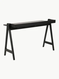 Schreibtisch Miso aus Gummibaumholz