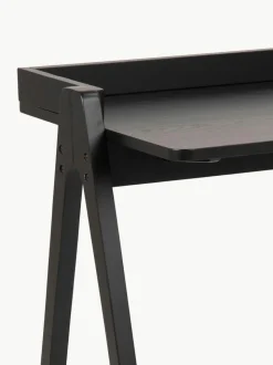 Schreibtisch Miso aus Gummibaumholz