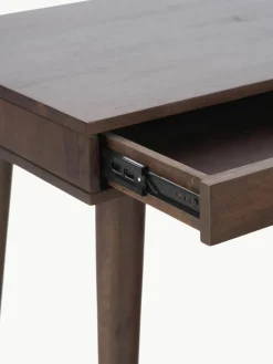 Schreibtisch Tova aus Massivholz mit Schublade