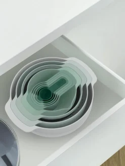 Schüsseln und Messlöffel Nest Plus, 9er-Set