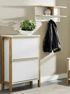 Schuhschrank Northgate mit Klappfächern