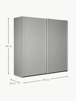 Schwebetürenschrank Mia, 2-türig