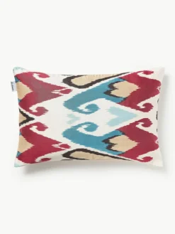 Seiden-Kissenhülle Silky mit abstraktem Muster