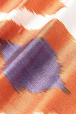 Seiden-Kissenhülle Silky mit abstraktem Muster