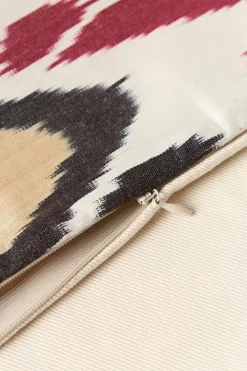 Seiden-Kissenhülle Silky mit abstraktem Muster